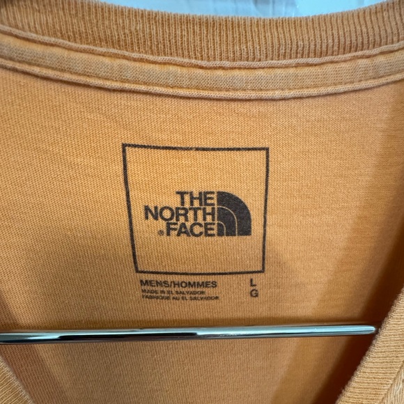The North Face Men's Mustard Yellow Never Stop Exploring Graphic T-Shirt - Picture 3 of 5